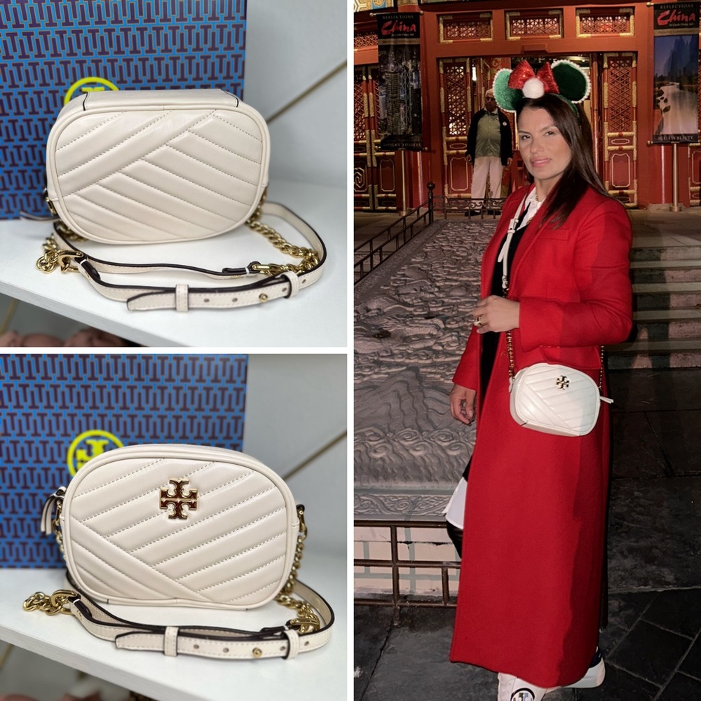 Tory Burch KIRA CHEVRON CAMERA BAG  Height: